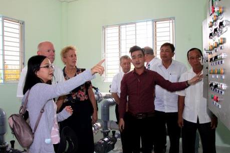 Vĩnh Long đưa vào sử dụng hệ thống cung cấp và xử lý nước sạch