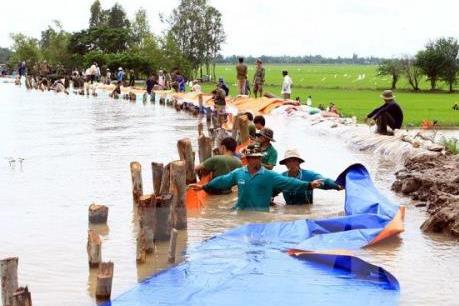 Bảo đảm an toàn công trình thủy lợi trước ảnh hưởng của áp thấp nhiệt đới