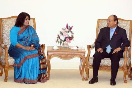 Thủ tướng Nguyễn Xuân Phúc tiếp Đại sứ Bangladesh