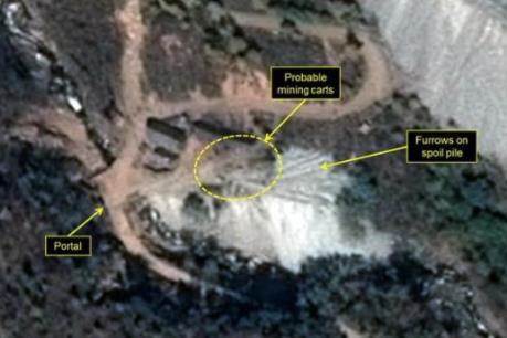 Triều Tiên bác thông tin sập hầm tại bãi thử hạt nhân