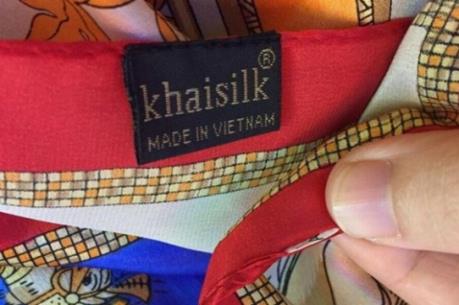 Công an Hà Nội điều tra làm rõ vụ khăn lụa Khaisilk