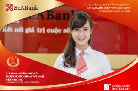 SeABank giành giải thưởng lớn quốc tế về dịch vụ khách hàng