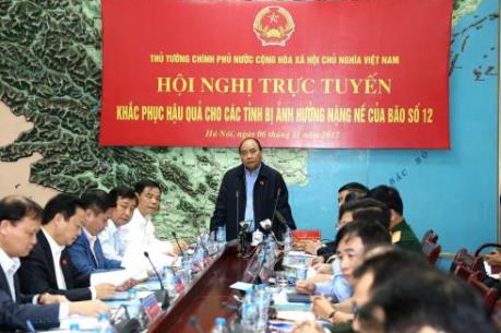 Thủ tướng: Các bộ, ngành, khẩn trương vào cuộc giúp nhân dân ổn định đời sống sau bão