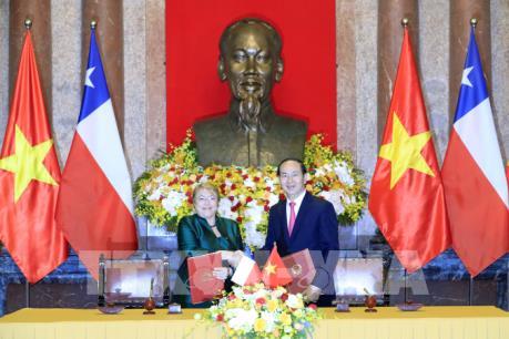 Toàn văn Tuyên bố chung Việt Nam - Chile