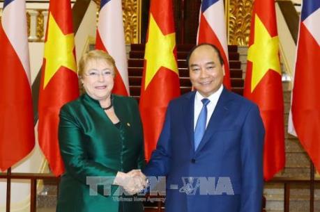 Thủ tướng Nguyễn Xuân Phúc tiếp Tổng thống Chile