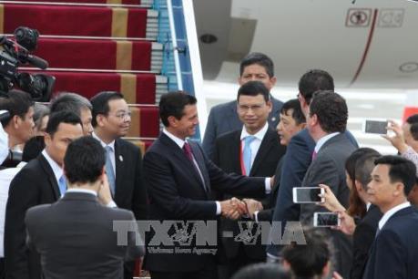 Chủ tịch nước Trần Đại Quang gặp song phương Tổng thống Mexico Enrique Peña Nieto