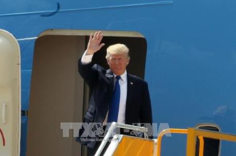 Tổng thống Donald Trump đã đến Đà Nẵng