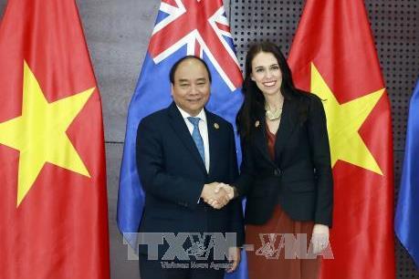 APEC 2017: Thủ tướng Nguyễn Xuân Phúc tiếp Thủ tướng New Zealand