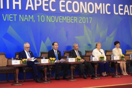  Chủ tịch nước Trần Đại Quang dự và phát biểu tại Đối thoại Lãnh đạo APEC và ABAC
