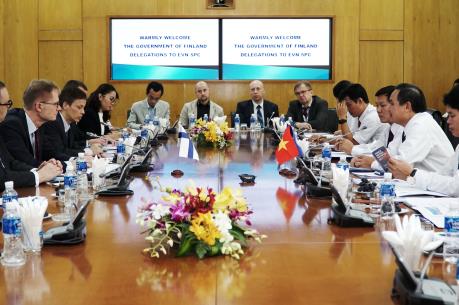 Cơ hội hợp tác năng lượng giữa EVNSPC và Phần Lan