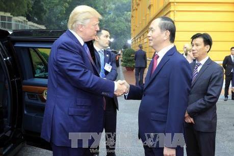 Nhà Trắng ra thông cáo hoan nghênh kết quả chuyến thăm Việt Nam của Tổng thống D.Trump