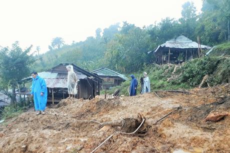 Quảng Nam: Di dời các hộ dân vùng sạt lở ở Nam Trà My