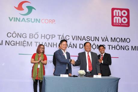 Vinasun “bắt tay” MoMo triển khai thanh toán thông minh cho khách hàng