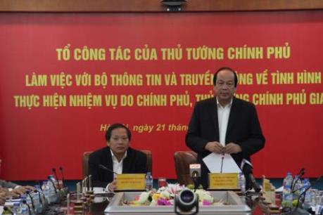 Bộ Thông tin và Truyền thông đã cắt giảm được 51 thủ tục hành chính