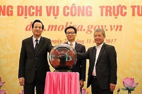 Bộ Lao động-Thương binh và Xã hội khai trương Cổng dịch vụ công trực tuyến