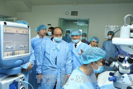 Thủ tướng: Chung tay phấn đấu vì sự nghiệp chăm sóc đôi mắt, vì sức khỏe nhân dân