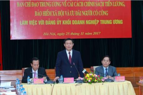 Tăng cường tự chủ về tiền lương cho khối doanh nghiệp nhà nước