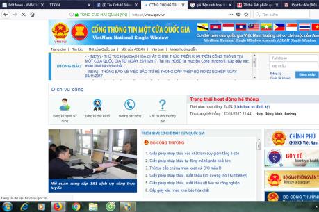 Doanh nghiệp nhận được ngay kết quả khai báo hóa chất trực tuyến