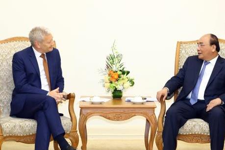 Thủ tướng Nguyễn Xuân Phúc tiếp Chủ tịch Tập đoàn Sakkara (Australia)