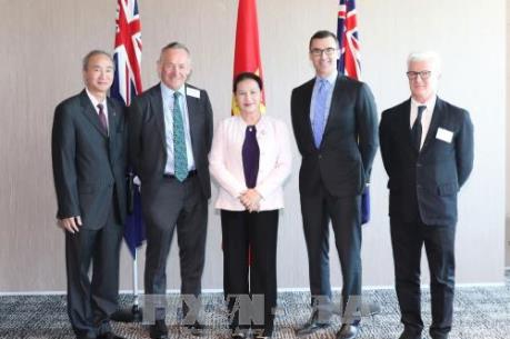 Chủ tịch Quốc hội Nguyễn Thị Kim Ngân dự đối thoại doanh nghiệp Việt Nam-Australia