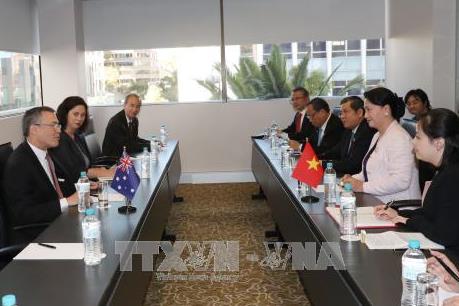 Chủ tịch Quốc hội Nguyễn Thị Kim Ngân tiếp đại diện doanh nghiệp Australia