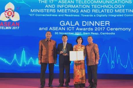 BIDV Payment đạt giải Bạc tại ASEAN ICT Awards 2017