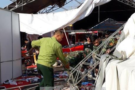 Kon Tum: Khẩn trương khắc phục hậu quả do lốc xoáy gây ra