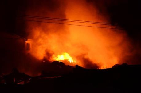 Điều tra nguyên nhân vụ cháy nhà xưởng tại Đồng Nai