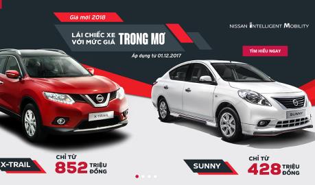 Bảng giá ô tô Nissan tháng 12/2017 cùng các ưu đãi cho tất cả các mẫu xe