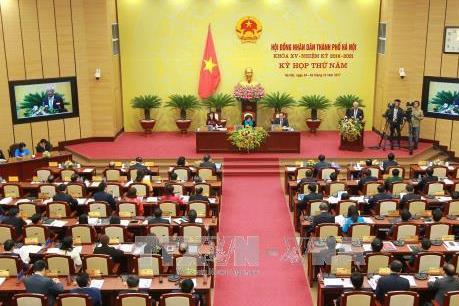 Bế mạc Kỳ họp thứ 5 Hội đồng nhân dân thành phố Hà Nội khóa XV