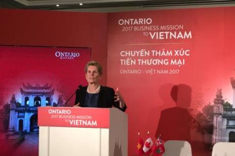 Việt Nam và Ontario đã ký kết nhiều thỏa thuận hợp tác trị giá gần 30 triệu đô la Canada