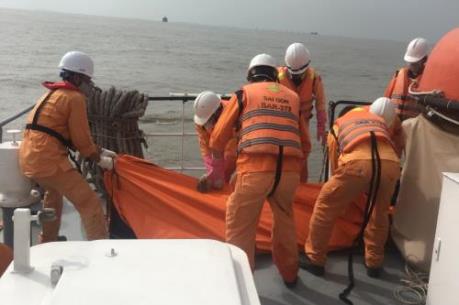  Tìm thấy 2 thi thể thuyền viên tàu BV 75386 TS bị nạn tại vùng biển Vũng Tàu