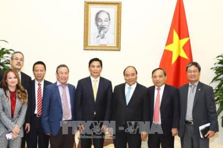 Thủ tướng Nguyễn Xuân Phúc tiếp Chủ tịch Tập đoàn Giai Nguyên (Hồng Công, Trung Quốc)