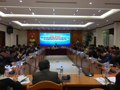 Bộ NN và PTNT hoàn thành cung cấp dịch vụ công trực tuyến mức độ 3 và 4 năm 2017