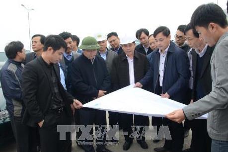 Đẩy nhanh tiến độ dự án đường bộ nối cao tốc Hà Nội - Hải Phòng với Cầu Giẽ - Ninh Bình