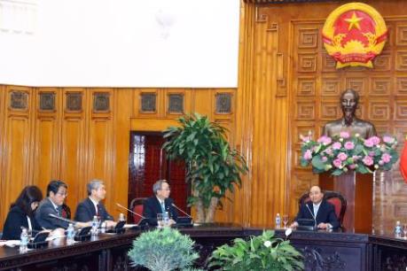 Thủ tướng Nguyễn Xuân Phúc tiếp Liên đoàn Các tổ chức kinh tế Nhật Bản