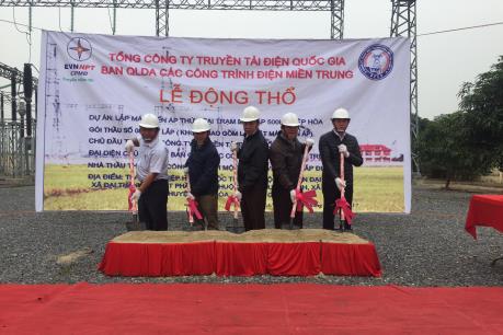 Khởi công dự án Lắp máy biến áp 220kV thứ 2 tại trạm biến áp 500kV Hiệp Hòa