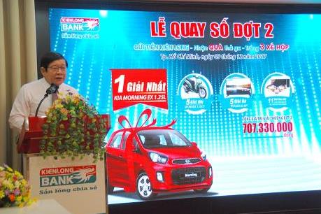Lộ diện chủ nhân xế hộp thứ 2 trong chương trình khuyến mãi của Kienlongbank