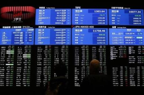 Chứng khoán châu Á tưng bừng sắc xanh