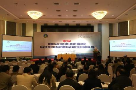 Thúc đẩy xây dựng chuỗi liên kết trong chăn nuôi