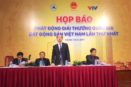 Lần đầu tiên tổ chức Giải thưởng Quốc gia Bất động sản Việt Nam