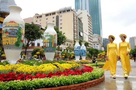 Sắp diễn ra Đường hoa Tết Mậu Tuất 2018 tại Thành phố Hồ Chí Minh