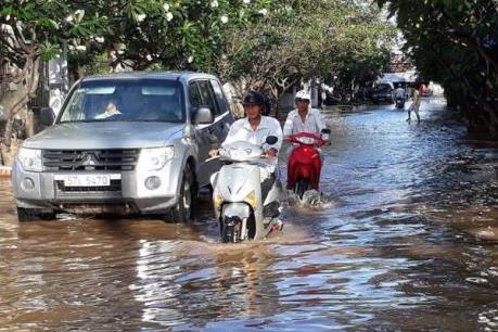 Thông tin chính thức về những thiệt hại do triều cường dâng cao kỷ lục ở Bạc Liêu
