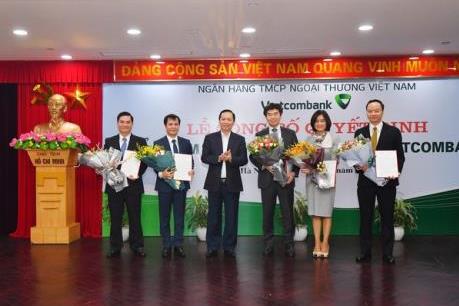 Vietcombank bổ nhiệm loạt nhân sự cấp cao