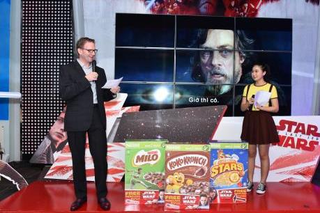 Nestlé  chính thức cho ra sản phẩm mới phiên bản Star Wars tại Việt Nam