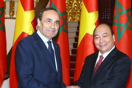 Thủ tướng Nguyễn Xuân Phúc tiếp Chủ tịch Hạ viện Marocco