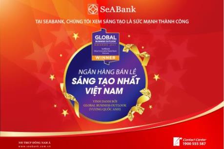 SeABank nhận giải thưởng “Ngân hàng bán lẻ sáng tạo nhất Việt Nam 2017”
