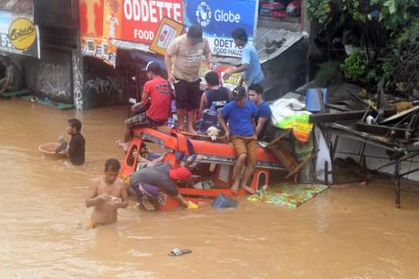 Philippines: ít nhất 30 người đã thiệt mạng do bão Tembin