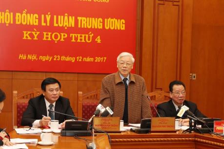 Kỳ họp thứ 4 Hội đồng Lý luận Trung ương nhiệm kỳ 2016-2021