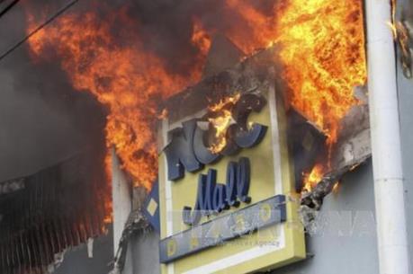 Cơ hội sống sót trong vụ cháy trung tâm thương mại tại Philippines "bằng 0"